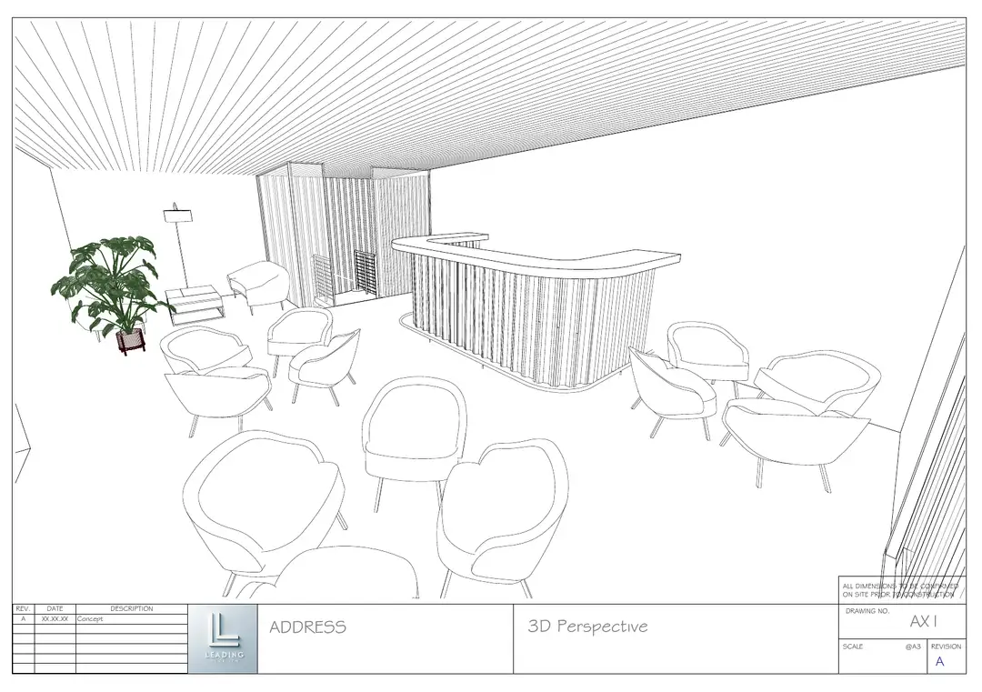 Owners Club House, concept drawing